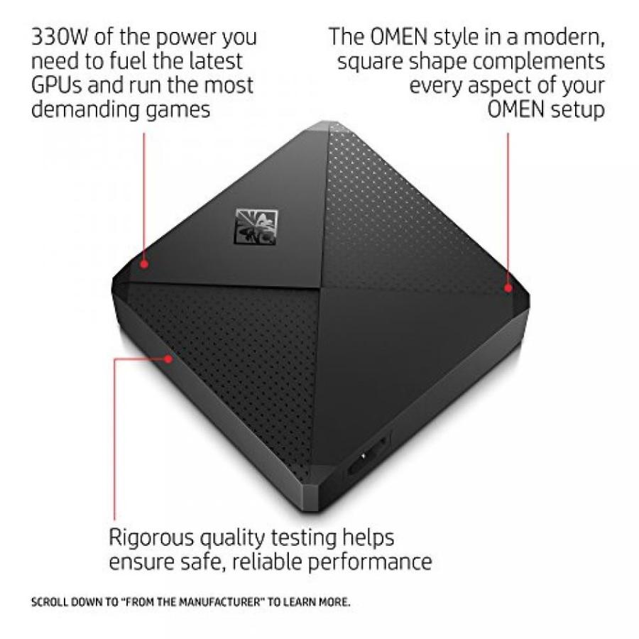 ゲーミングPC OMEN X by HP Gaming Power Adapter 330W (Black)｜sonicmarin｜04