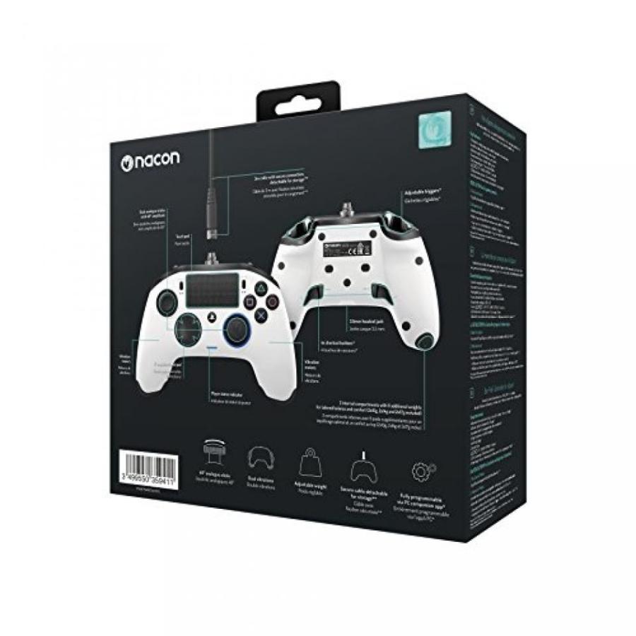ヘッドセット NACON Revolution PRO Controller Gamepad White Edition PS4 Playstation 4 eSports Designed｜sonicmarin｜05