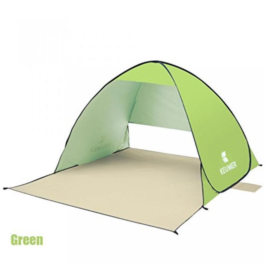 テント Automatic Pop Up Beach Outdoor Quick Open Anti-UV Sunshade Shelter  Canopy Tent (Green) テント