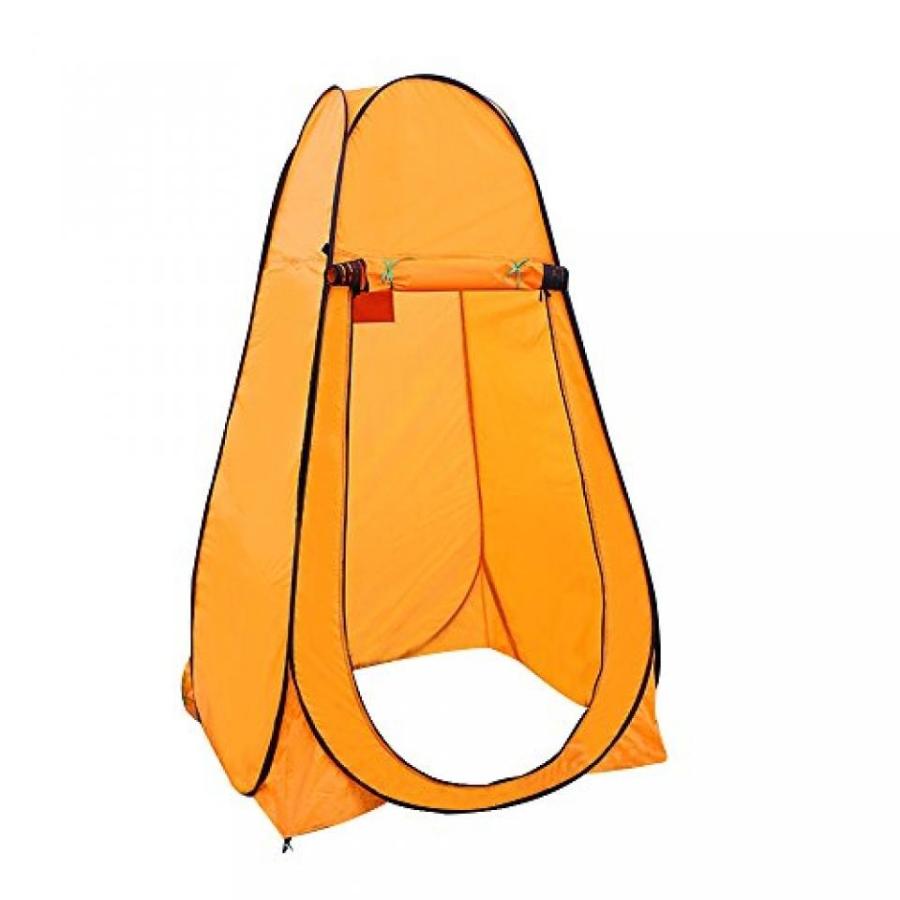 テント LBZE Tent Camping Outdoor Protable Pop Up Tent Fishing Shower Change Clothes Waterproof Prevent Sun´s Ultraviolet Rays 1 Pcs Orange