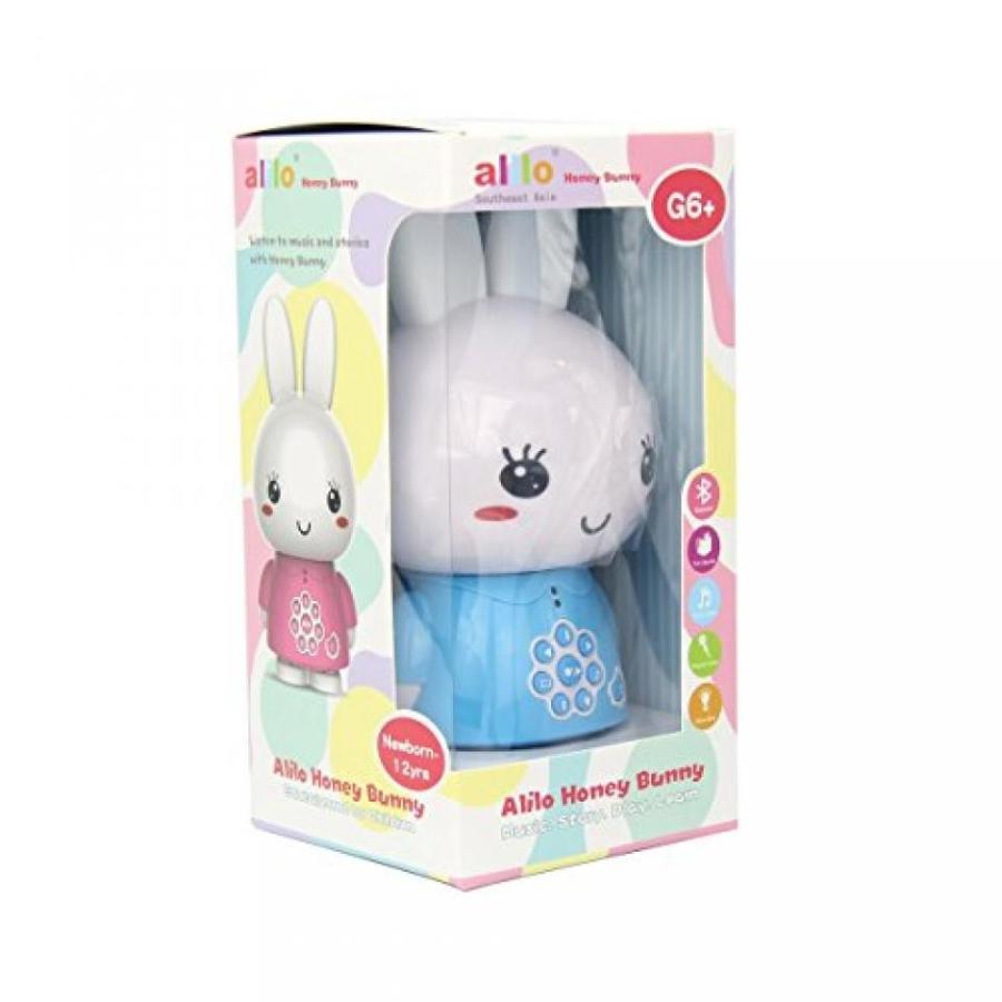 幼児用おもちゃ alilo G6+ Honey Bunny 8GB Children MP3 Player Hifi Bluetooth Music Speaker for Kids with LED Night Light Rechargeable Battery｜sonicmarin｜02