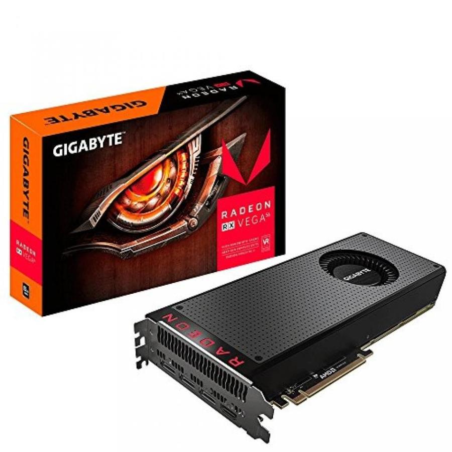 グラフィックカード グラボ GPU Gigabyte Radeon RX VEGA 56 8G Graphic Cards GV-RXVEGA56-8GD-B｜sonicmarin