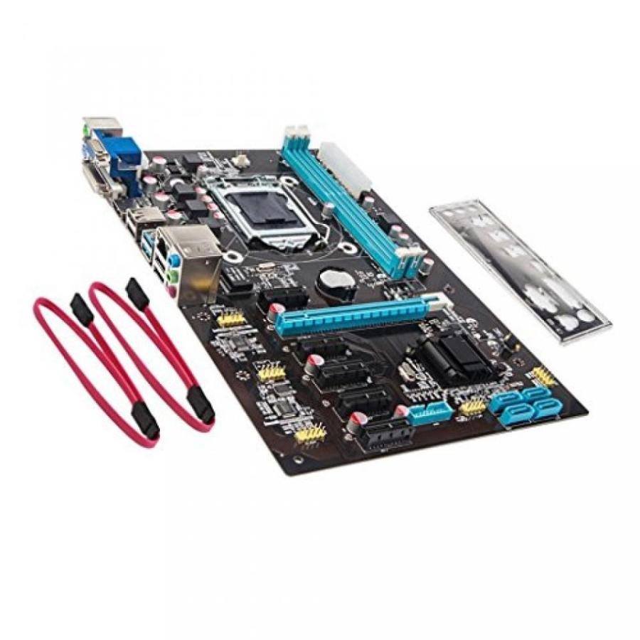マザーボード MonkeyJack LGA1150 Intel 2x DDR3 Motherboard for Bitcoin Mining  Supports 6GPU Stable