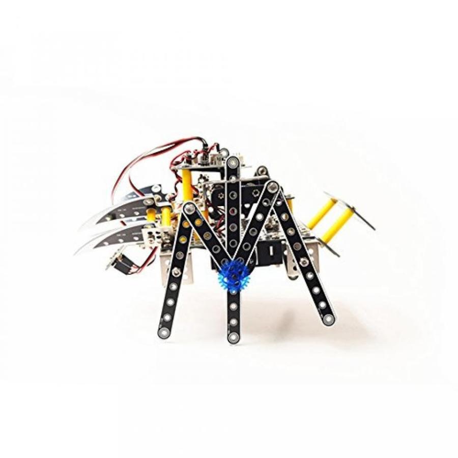 ロボット ROBOWANG SPIDER BOT - Remoted Control RC Robot with Four LEDs, Developing Creativity｜sonicmarin｜02
