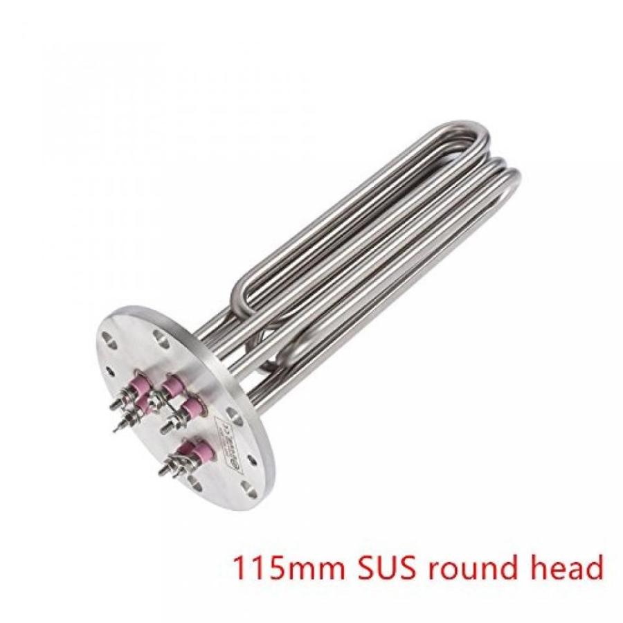 電子ファン 115mm round head heating element for mold Temperature ControllerHeat conducting oil machinefan heater 4500W 220V