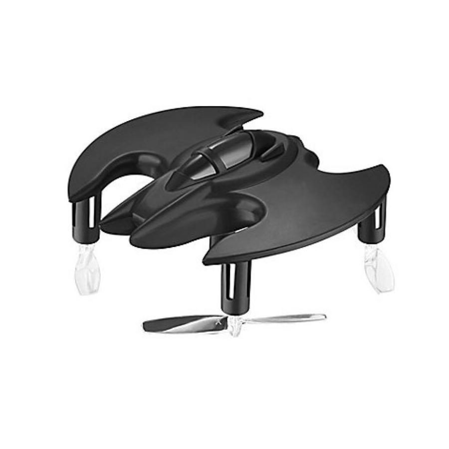 ドローン DC Comics Batman Batwing Micro 360 Drone With 6-Axis Gyro Stability, 3 Speed Settings And Included 2.4 GHz Controller, Measures 5-12
