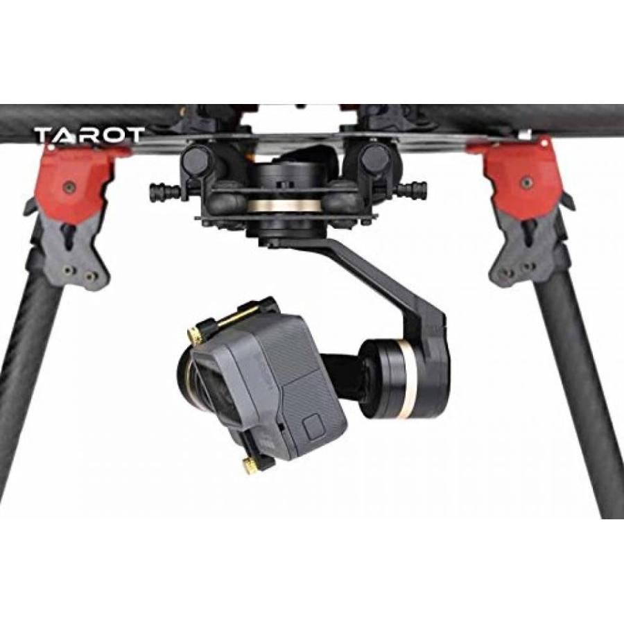 ドローン Tarot 3D V Metal 3 axis PTZ Gimbal Camera Stablizer for GOPRO Action Camera FPV Drone Spare Parts TL3T05｜sonicmarin｜06