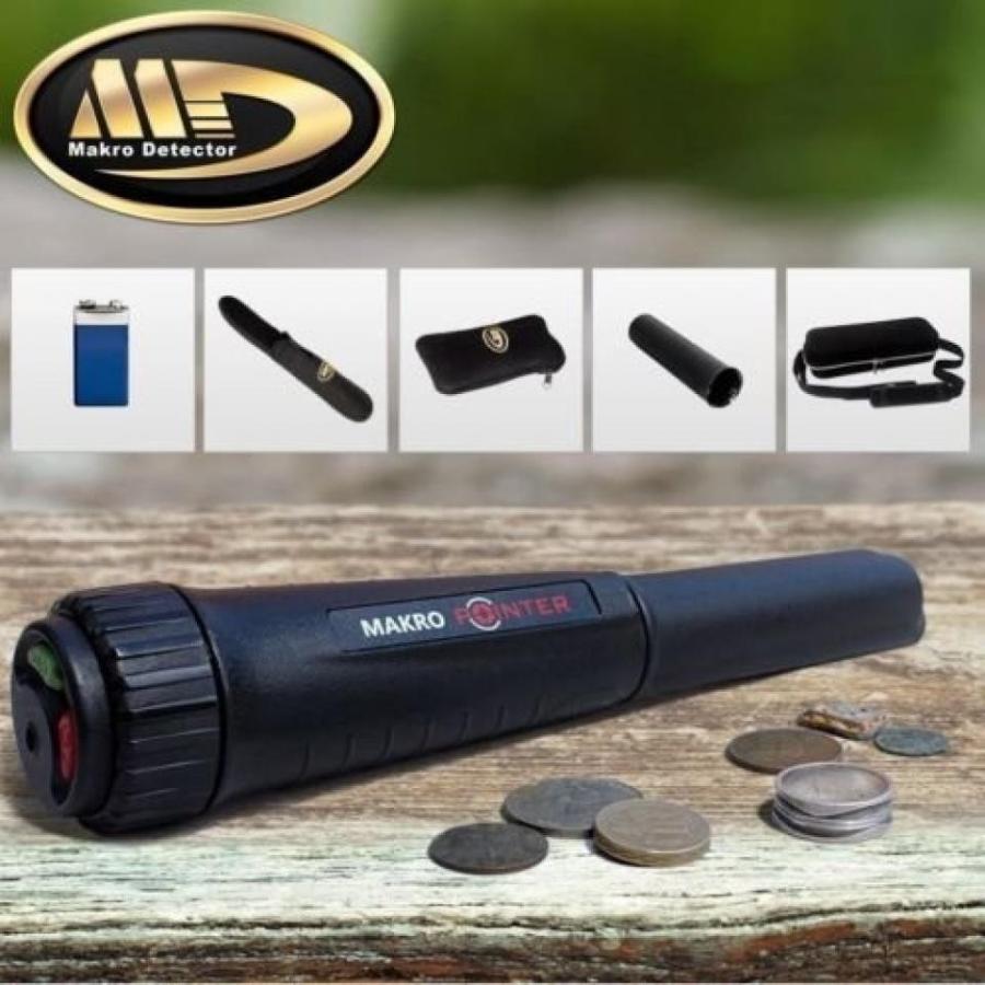 金属探知機 Makro Pointer Pinpointer Waterproof Probe Metal Detector Led Light and Extras