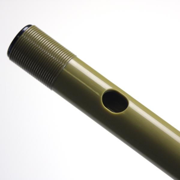 SUZUKI プラスチック篠笛 横笛「童子」ドレミ調 笛袋付 七本調子 八本