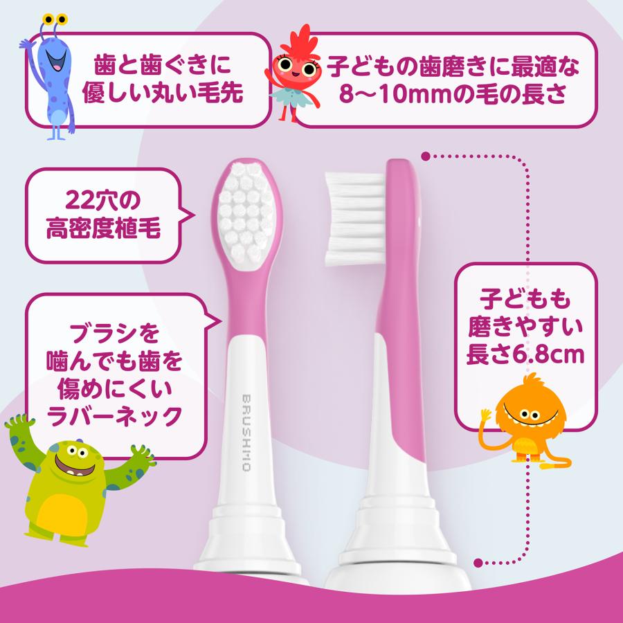 電動歯ブラシ prinia smile 新生活 GC ジーシー プリニア スマイル 本体 替えブラシ3種入