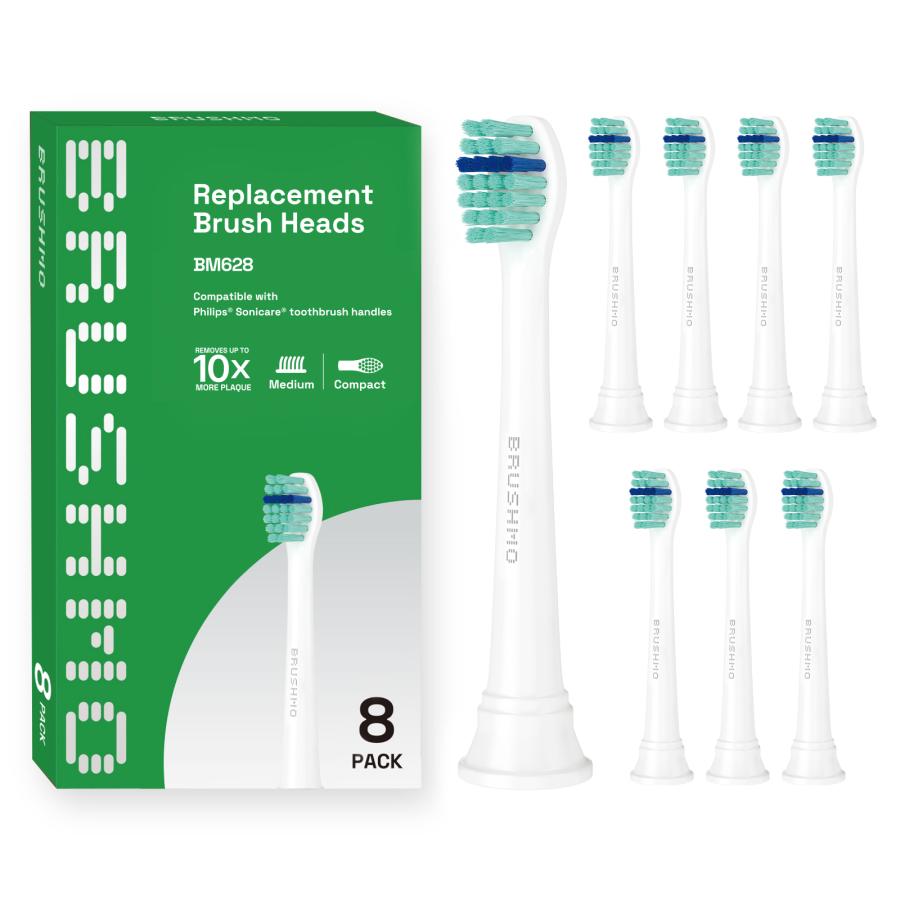 フィリップス ソニッケアー 替えブラシ 電動歯ブラシ 対応 Philips Sonicare 8本入 ミニサイズ ブラシモ 互換替えブラシ Sm6028 Jp Brushmo ブラシモ 通販 Yahoo ショッピング