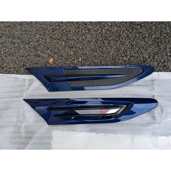 ★ スバル 純正 新品  BRZ ZC6 後期 STI Sport フェンダーガーニッシュ 左右セット ラピスブルーパール | 