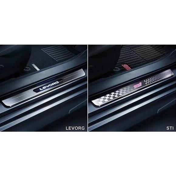 ☆ スバル 純正 新品 レヴォーグ VN LEDサイドシルプレート LEVORG