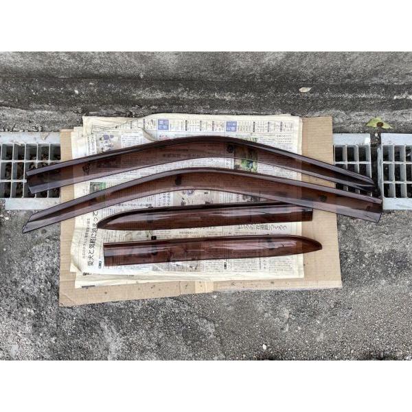 ER34 純正ドアバイザー　4ドア　セダン用 ☆ 日産 純正 新品 スカイライン R34 4ドア用 ドアバイザーセット 取付