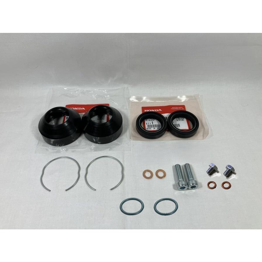 ★ ホンダ  純正 新品 CB400F CB400FOUR ヨンフォア フロントフォークOHキット ダストシール オイルシール オーバーホール | 