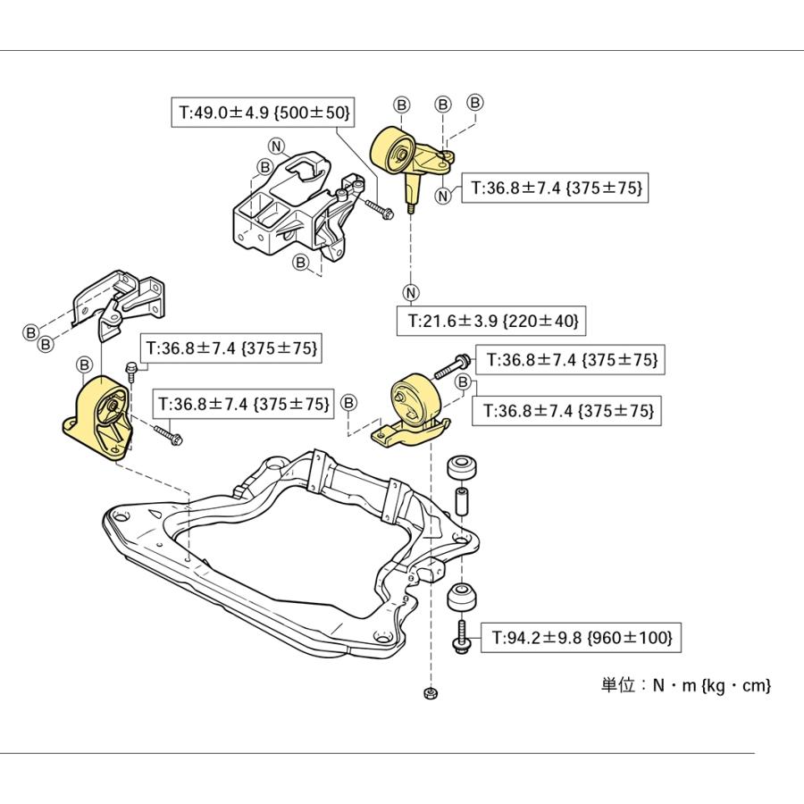 ミラ ミラジーノ L700S ダイハツ純正部品 エンジンマウント リア 楽天市場】エンジンマウント フロント ミラジーノ L700,L710