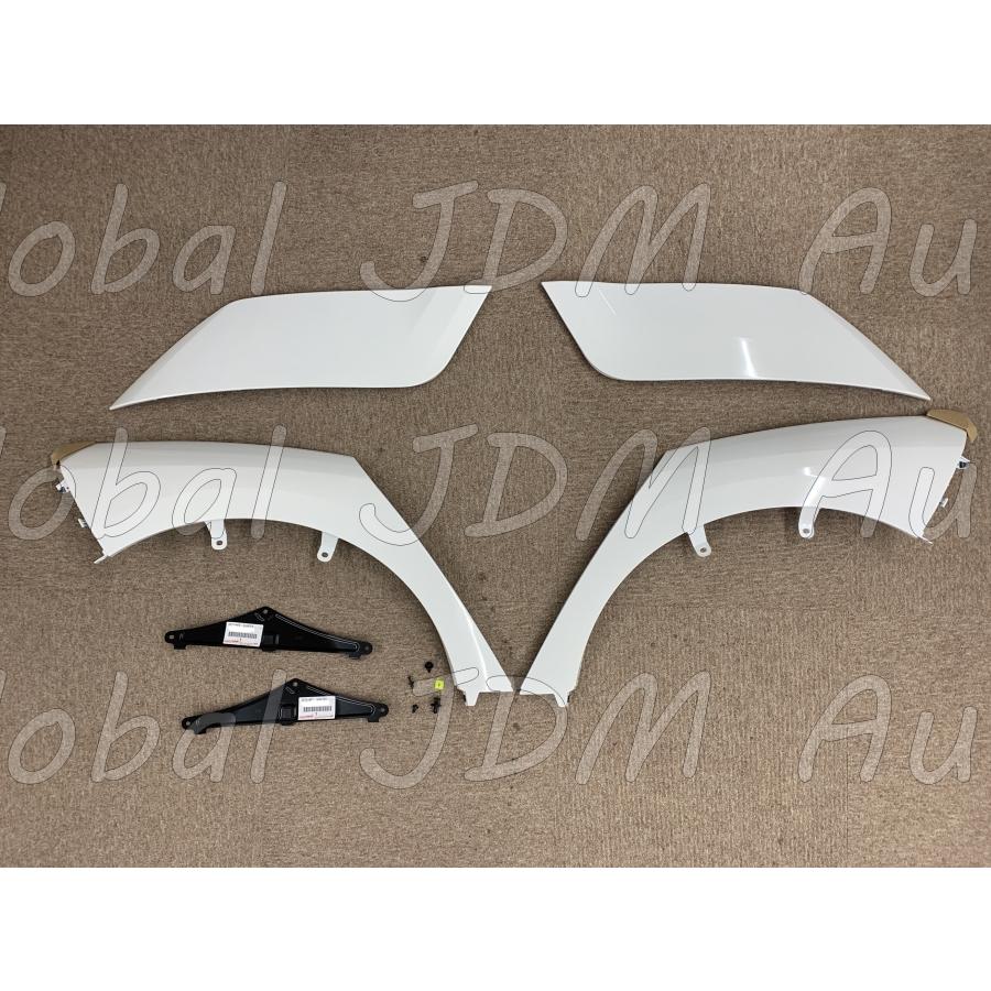 各色あり★ トヨタ 純正 新品  GRカローラ アウトサイド モールディング リヤ ドア オーバーフェンダー 左右セット リア |  | 01