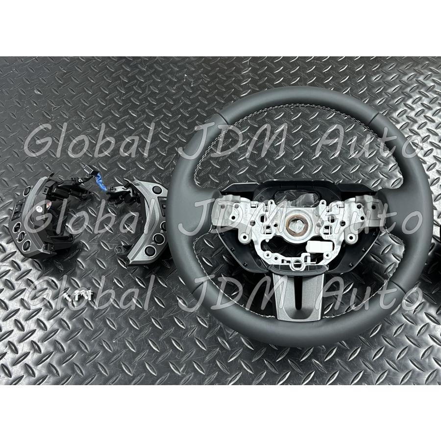 トヨタ 純正 新品 GRヤリス 26式 GRステアリング セット 6MT グレーステッチ ヒーター有り 2026 |  | 02