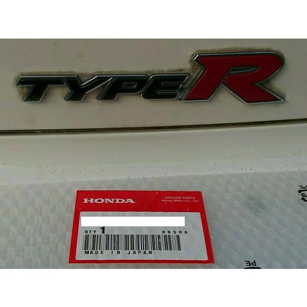 ホンダ 純正 新品 シビック タイプR FD2 赤エンブレム レッド