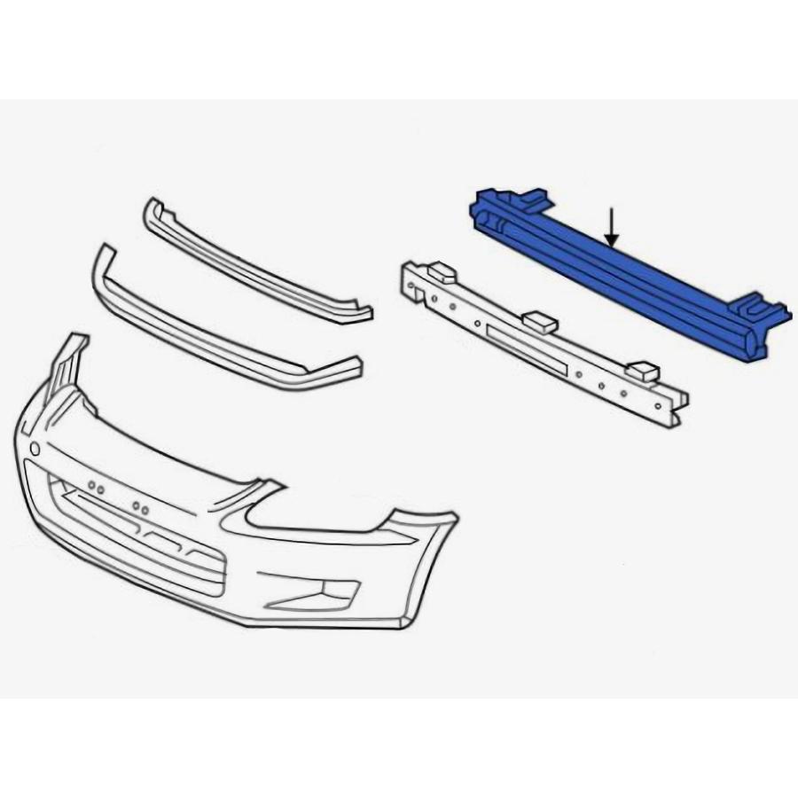 ★ ホンダ 純正 新品  S2000 AP1 ビーム COMP フロントバンパー アッパー Beam COMP Front Bumper Upper HONDA | 