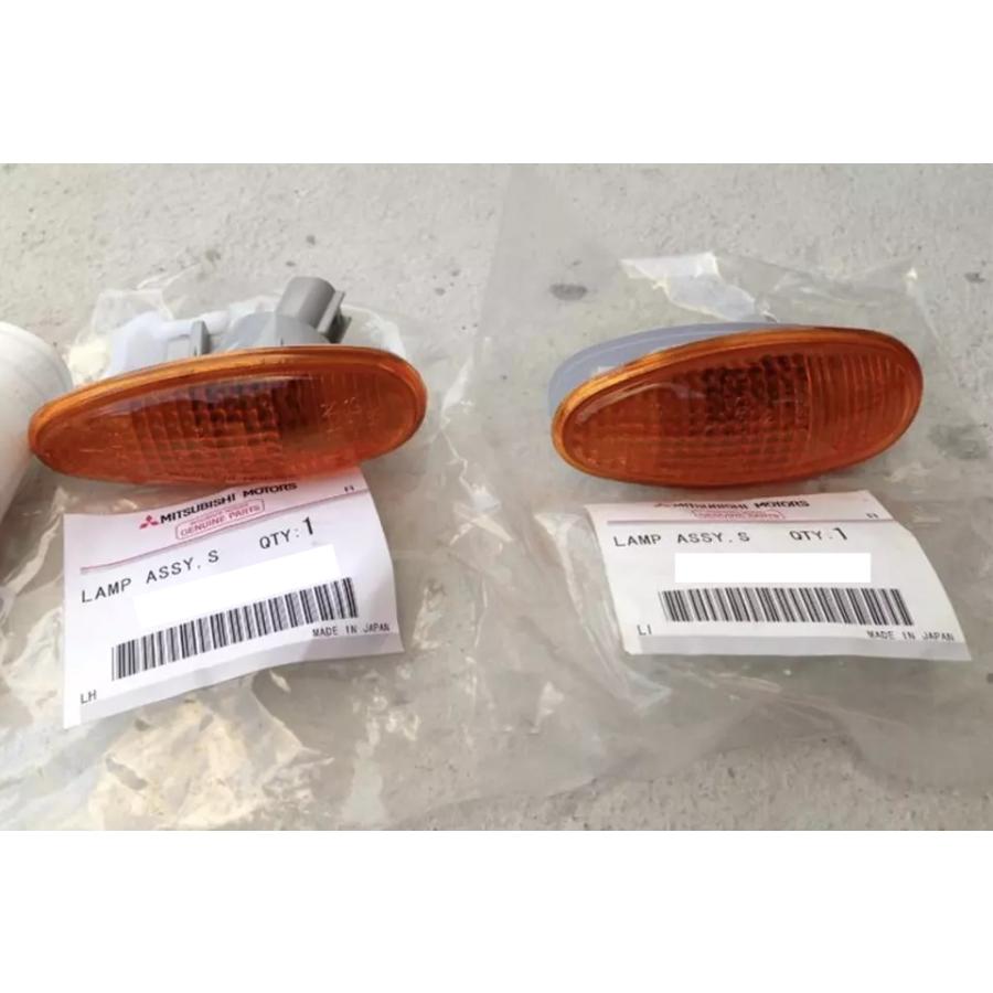 ★ 三菱 純正 新品  CP9A ランサーエボリューション5 6 フロント サイドターンシグナルランプ 左右セット Front side turn signal lamp RH LH | 