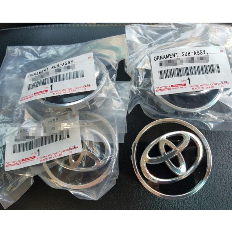 ★ トヨタ 純正 新品  ヤリスクロス ハリアー アルファード ヴォクシー ノア RAV4 C-HR ブラック センター キャップ 4枚セット ハブ径60mm用 | 