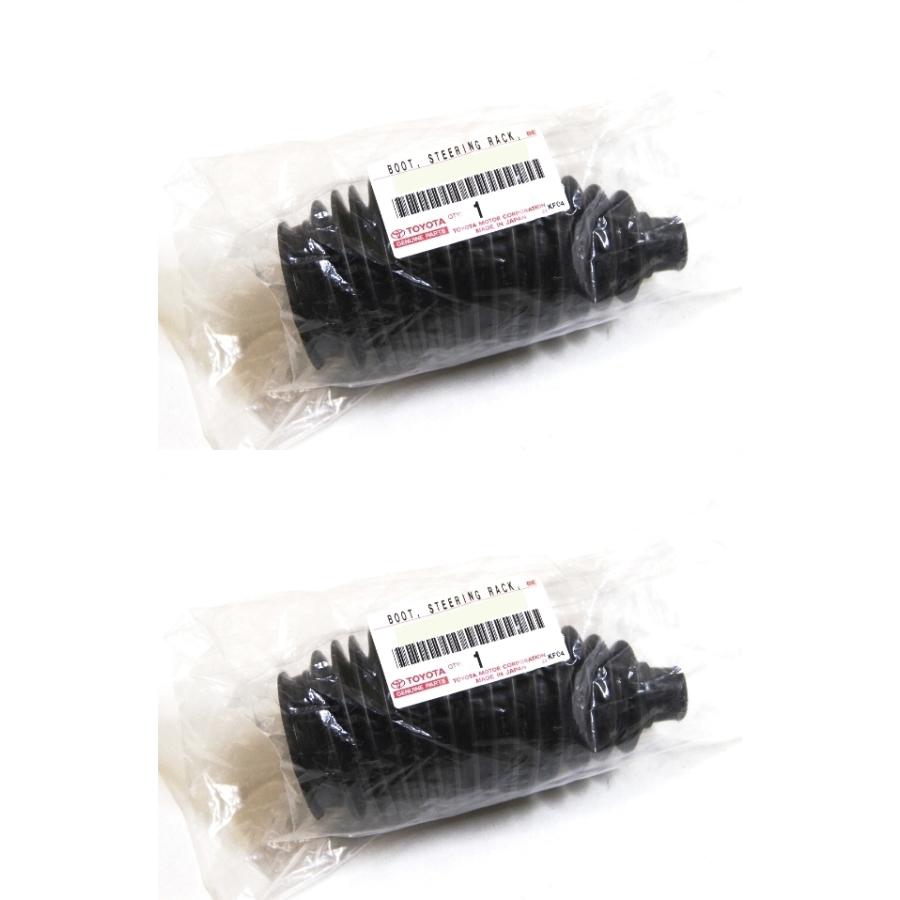 ★ トヨタ 純正 新品  アルテッツァ GXE1# JCE1# SXE10 ステアリングラック ブーツ 左右セット RH LH | 