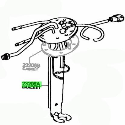 ★ トヨタ 純正 新品  AE86 AE85 カローラ レビン トレノ 燃料 フューエル ポンプ ブラケット Sprinter Trueno LEVIN Fuel Pump Bracket Tank | 