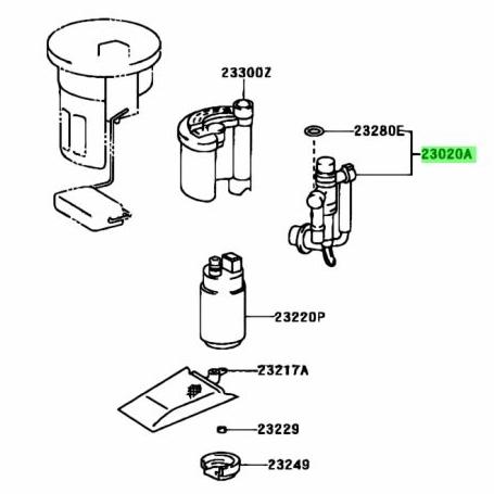 ☆ トヨタ 純正 新品 JZS16# アリスト フューエルプレッシャー