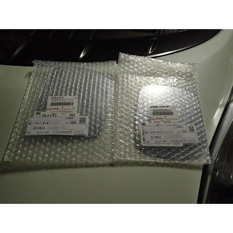 トヨタ 純正 新品 ランクル80 バン ドアミラー アウターリアビュー