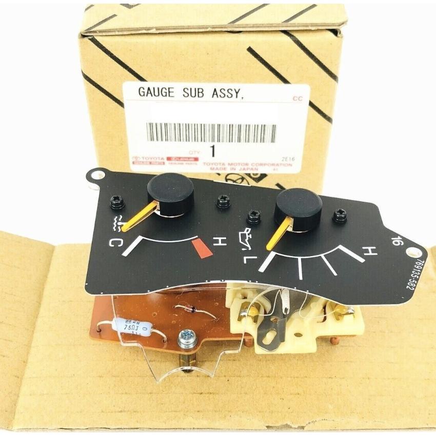 ★ トヨタ純正 新品 80 FJ80 FZJ80 HDJ81 HZJ81 ランドクルーザー ウォーターテンパラチャ レシーバゲージ 水温計 油温計 | 