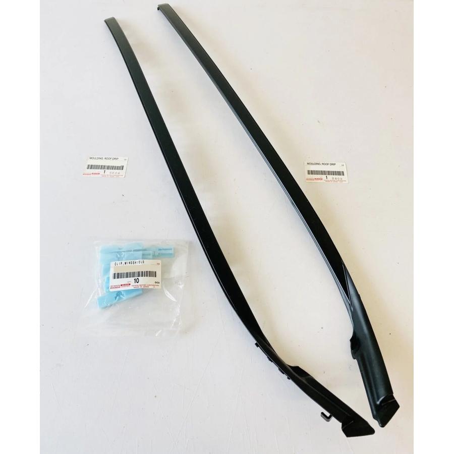 ★ レクサス 純正 新品  IS250 IS350 GSE20 2008/08-2010/08 フロントガラス モール クリップ セット ゴム ラバー LEXUS Windshield Mole Clip | 