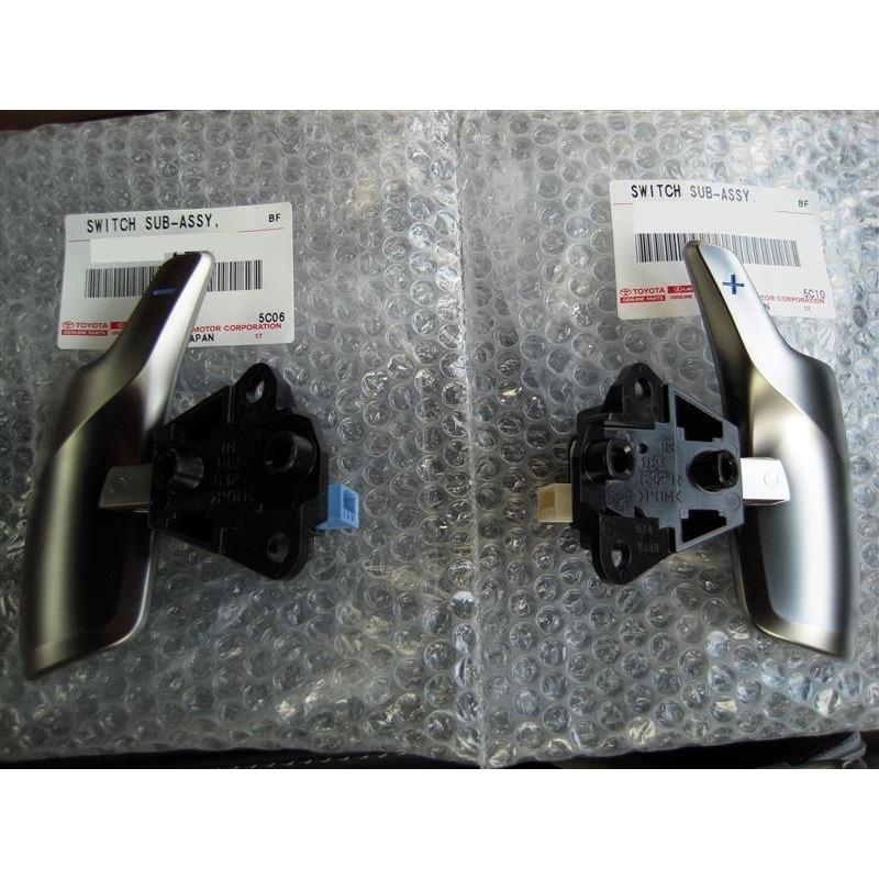 ☆ レクサス 純正 新品 RC F GS パドルシフト スイッチ 左右セット