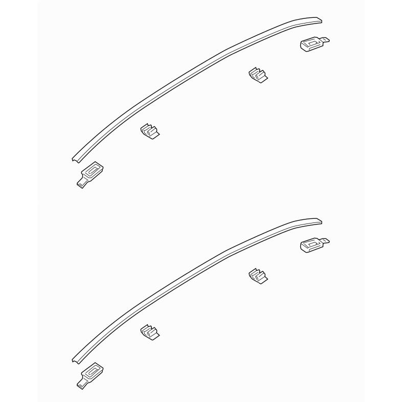 ★ マツダ 純正 新品  RX-8 ルーフモール モールディング ウイング ブルー 左右セット RX8 | 