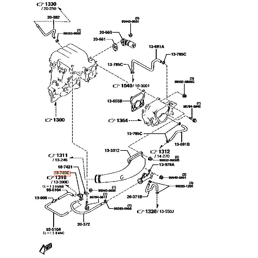 ★ マツダ 純正 新品  FD3S RX-7 パージコントロールバルブ 火災対策 キャニスター |  | 01