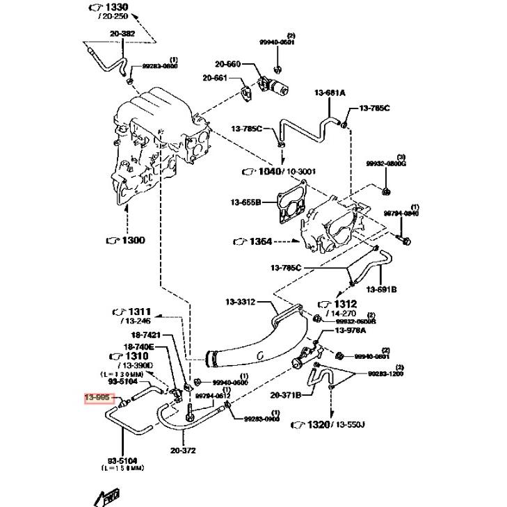 ☆ マツダ 純正 新品 FD3S RX-7 チェックバルブ 火災対策 パージ
