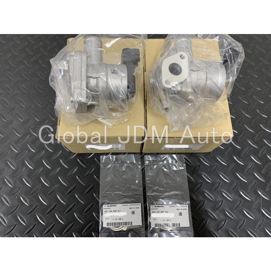 GRBインプレッサ 2次エアコンビバルブ ガスケット付き インプレッサ エアサクションバルブ 1台分セット ガスケット2枚