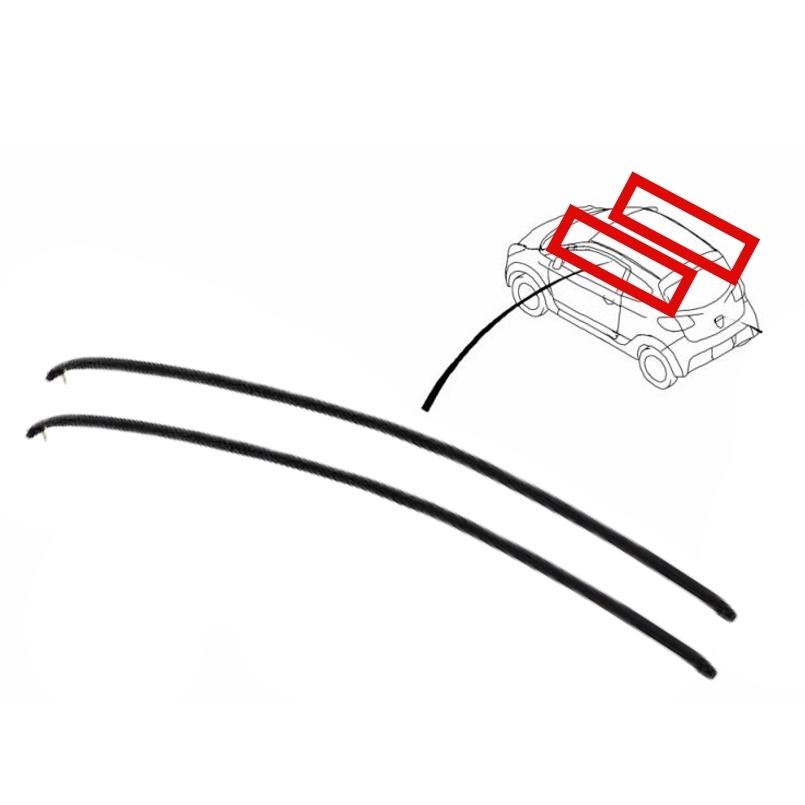 ☆ スバル 純正 新品 R1 ルーフモール モールディング モールデイン 