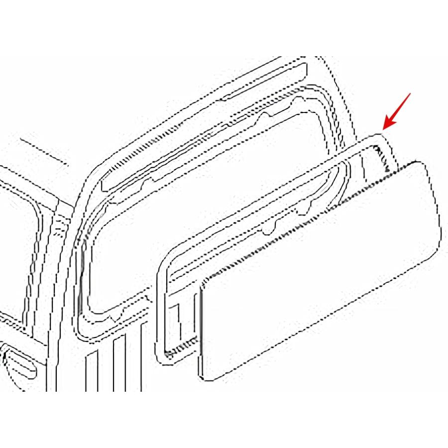 ☆ スバル 純正 新品 サンバー トラック TT1 TT2 バックパネル