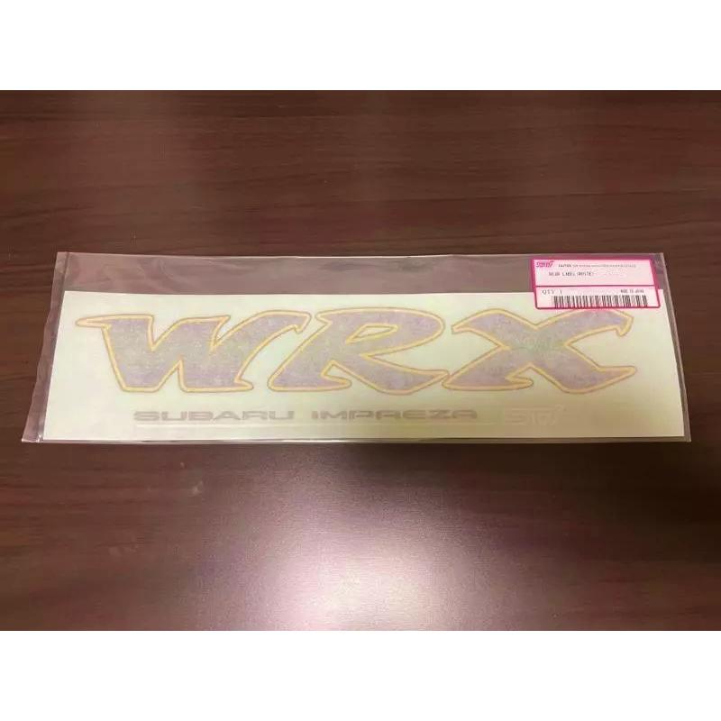 ☆ スバル 純正 新品 インプレッサ WRX STI GC8 トランク デカール