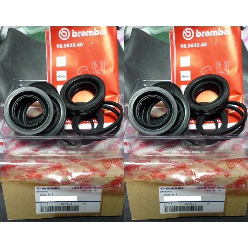 スバルインプレッサbrembo キャリパーキット ☆ スバル 純正 新品 レガシィ インプレッサ フォレスター ブレンボ