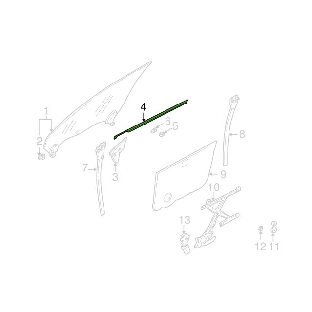 ☆ スバル 純正 新品 GC8 GF8 GM8 インプレッサ フロントドア 右側