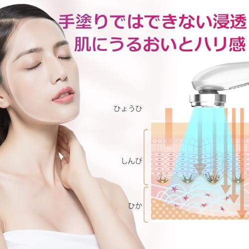 美顔器 ems 温冷美顔器 1台8役 超音波美顔器 温熱ケア LED光 EMS