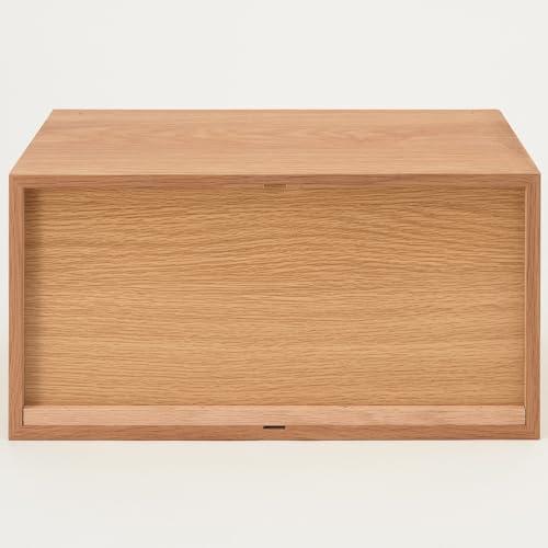 無印良品 スタッキングチェスト 幅37×奥行28×高さ18.5cm ハーフ 引出し