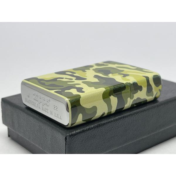 ZIPPO[ジッポー]CAMOUFLAGE DESIGN カモフラージュデザイン グリーン 200-CAMOGREEN |  | 03