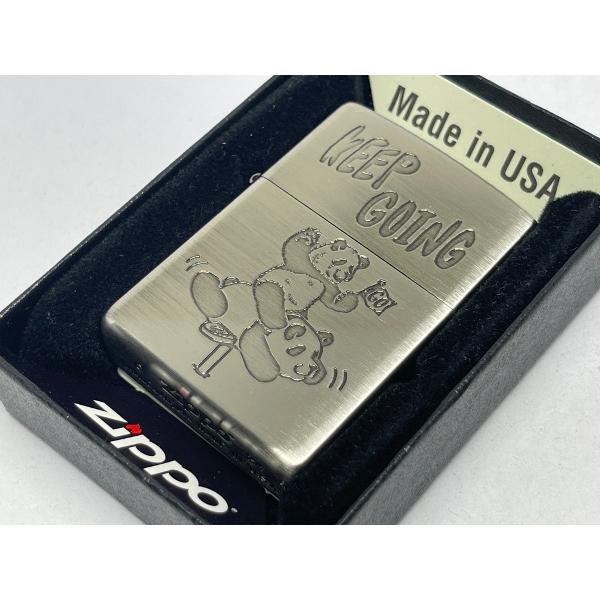ZIPPO[ジッポー]NAGOMI animalシリーズ KEEP GOING パンダ 202-KEEP | ZIPPO