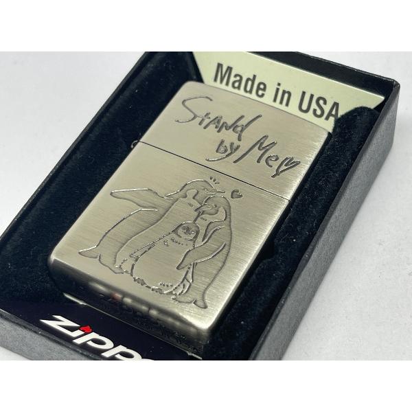 ZIPPO[ジッポー]NAGOMI animalシリーズ Stand by Me ペンギン 202-STAND | ZIPPO