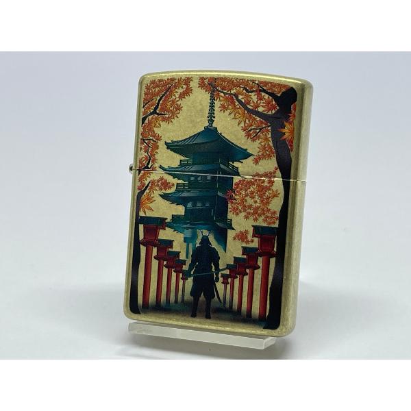 ZIPPO[ジッポー]JAPANESQUE 和の雅 多重塔・秋 真鍮バレル 2BB-TOWER2 | ZIPPO