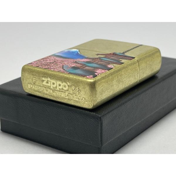 ZIPPO[ジッポー]JAPANESQUE 和の雅 多重塔・春 真鍮バレル 2BB-TOWER | ZIPPO | 02