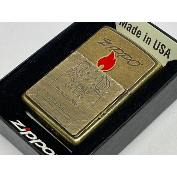 ZIPPO[ジッポー] Gimmick Flame/ギミックフレーム 真鍮バレル 2BB-TRFIRE | 